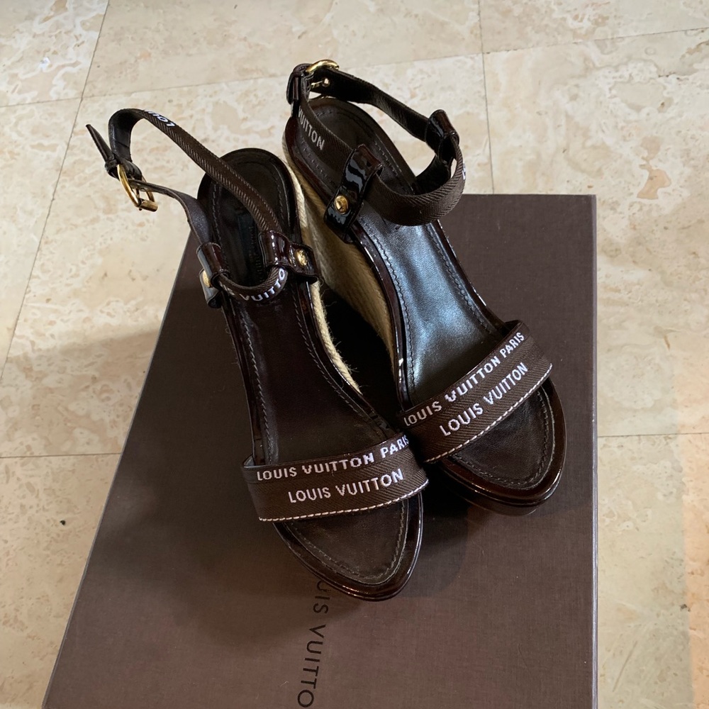 Louis Vuitton wedged